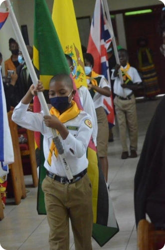 Procession of Flags | Credits: Jerry Holness
